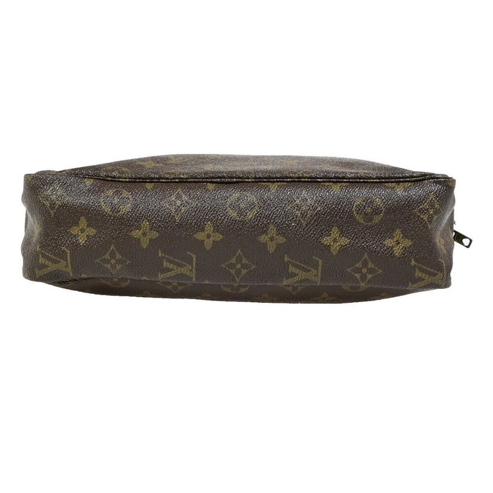 LOUIS VUITTON Trousse Toilette 28 Clutch Hand Bag Monogram Brown - Picture 6 of 16